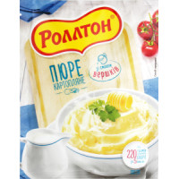 Пюре картофельное Rollton со вкусом масла и зелени 40 г