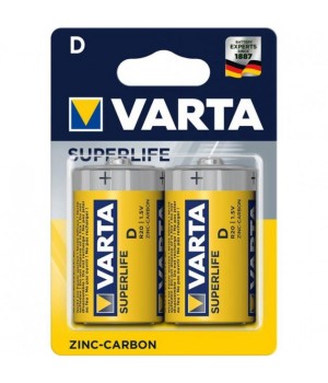 Батарейка Varta D Suprelife Carbon-Zinc 2 (4008496556342)