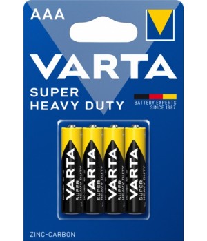 Батарейки VARTA SUPERLIFE AAA BLI 4 ZINC-CARBON (4008496676187)