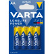 Батарейка Varta Longlife Power AA BLI 8 шт. (4008496559596)