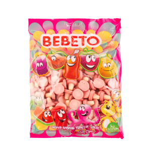 Цукерки жувальні Bebeto "Гриби" 1000 г (8690146176862)