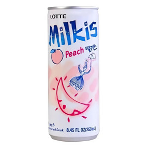 Напій газований Lotte Milkis Персик 250 мл