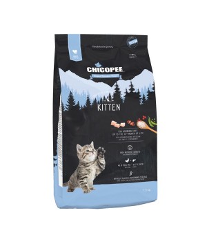 Сухой корм для котят Chicopee HNL Kitten с птицей и печенью 1,5 кг (4015598020695)