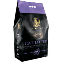 Наполнитель CAT ROYALE для кошачьего туалета бентонитовый Лаванда 5 кг (8682376144100)