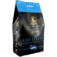 Наповнювач CAT ROYALE для котячого туалету бентонітовий Натуральний 10 кг (8682376144179)