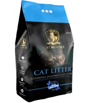 Наполнитель CAT ROYALE для кошачьего туалета бентонитовый Натуральный 10 кг (8682376144179)