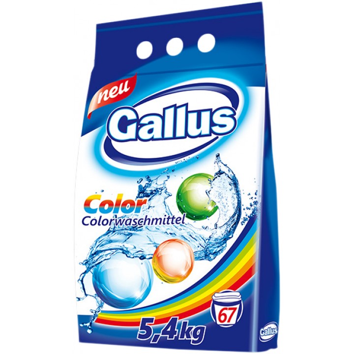 Пральний порошок Gallus Color 5.4 кг (4251415300322)