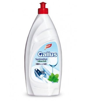 Жидкость для мытья посуды Gallus Spulmittel Minze Duft Мята 900 мл (4251415301404)