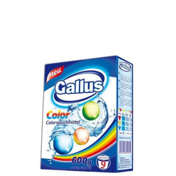 Стиральный порошок Gallus Color 600 г (4251415300155)