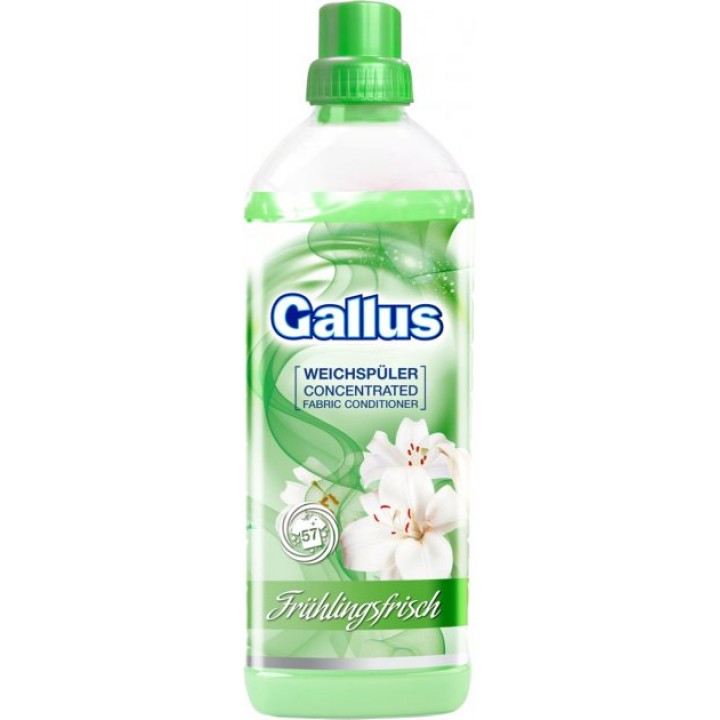 Ополаскиватель для тканей Gallus Fruhllingsfrisch Weichspuler Concentrated Свежие цветы 2 л (4251415301305) 