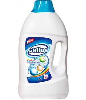 Гель для прання Gallus 3 в 1 Color 2 л (4251415301329)