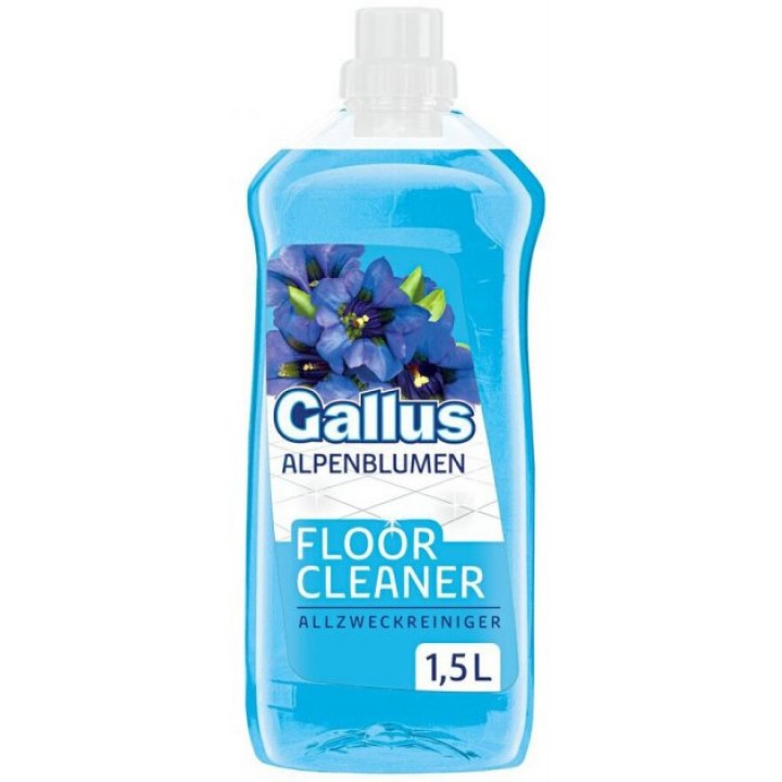 Средство для мытья полов универсальное Gallus Allzweckreiniger Bergblumen Горные цветы 1.5 л (4251415302135)