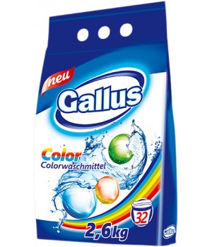 Пральний порошок Gallus Color 2.6 кг (4251415300346)