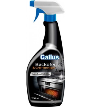 Засіб для чищення гриля Gallus Backofen & Grill-Reiniger 750 мл (4251415300667)
