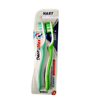Зубна щітка Elkos DentaMax Classic Hart жорстка 2 шт (4311501499207)