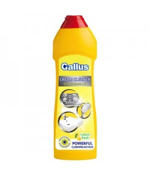 Кремовое молочко для чистки поверхностей Gallus Cream Cleaner Lemon Fresh 700 мл (4251415302173)
