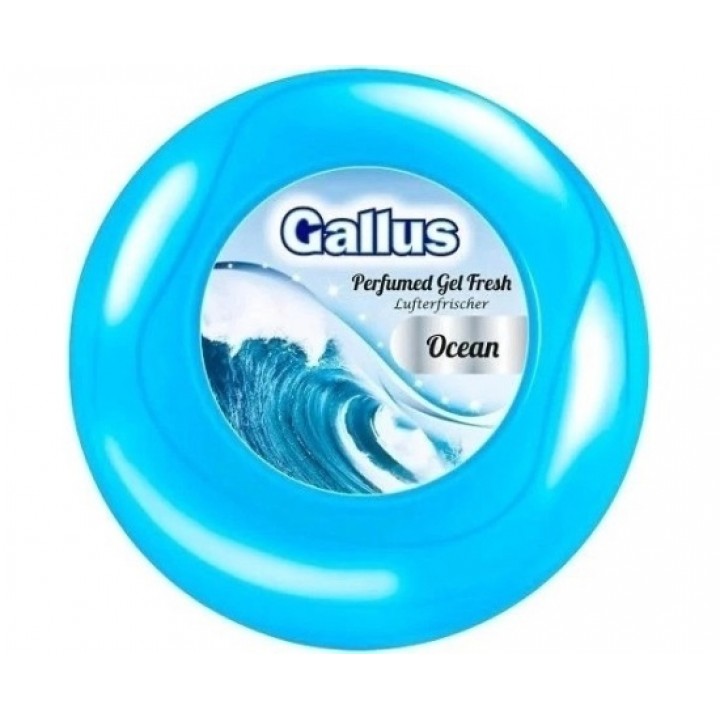 Освежитель гелевый выдвижной Gallus Океан парфюмированный 150г (4251415301725)
