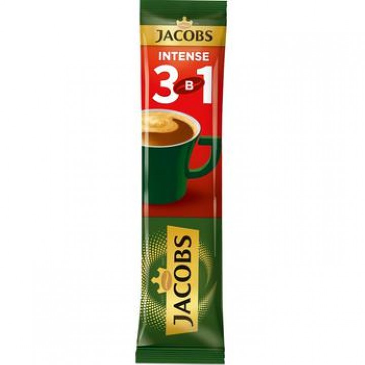 Напій кавовий Jacobs 3в1 Intense 17,5 г (8711000529324)