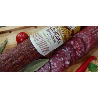 Колбаса Итальянская ТМ "МЯСОЛЮБ" сыровяленая п/с. ~0,13/~0,25
