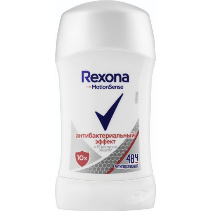 Дезодорант-антиперспірант Rexona Антибактеріальний ефект 40 мл (87294897) 