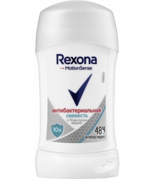 Дезодорант-антиперспірант Rexona Motionsense Антибактеріальна свіжість 40 мл (46186263)