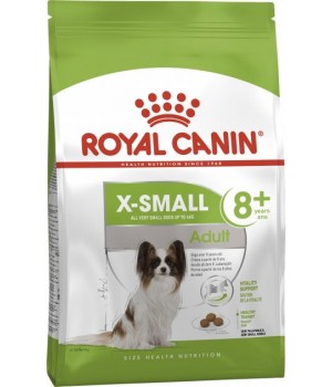 Сухой корм Royal Canin Xsmall Adult 8+ для собак миниатюрных пород 500 г