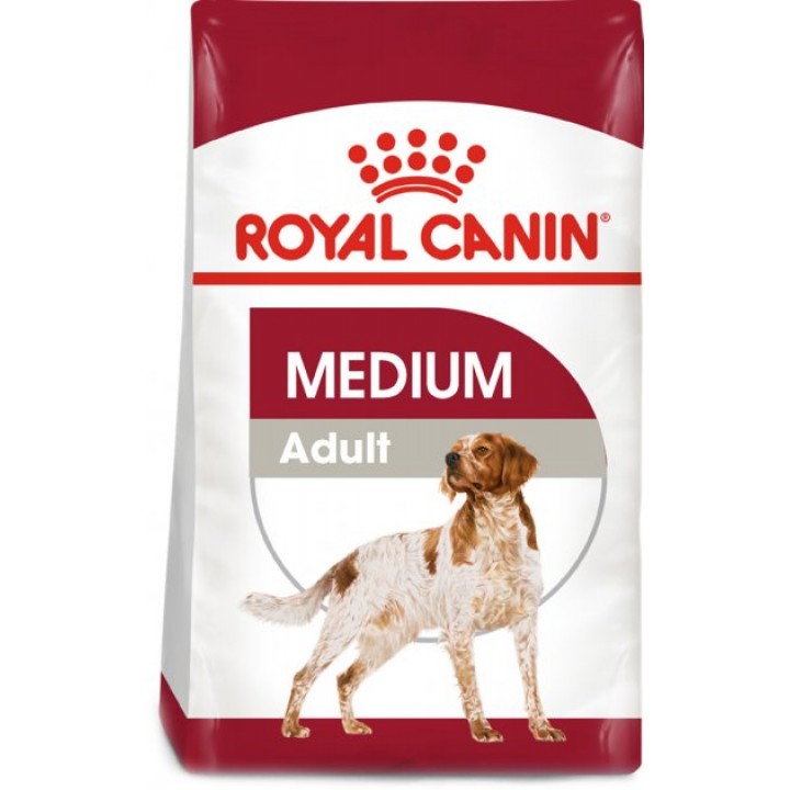 Сухой корм Royal Canin Medium Adult для взрослых собак средних пород 10 кг.
