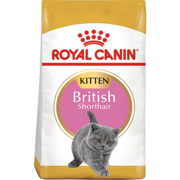 Сухой корм Royal Canin British Shorthair Kitten для котят Британской породы 2 кг (3182550816533)