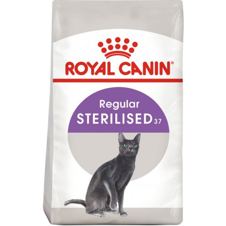 Сухой корм Royal Canin Sterilised для взрослых стерилизованных кошек 400 г (3182550737555)