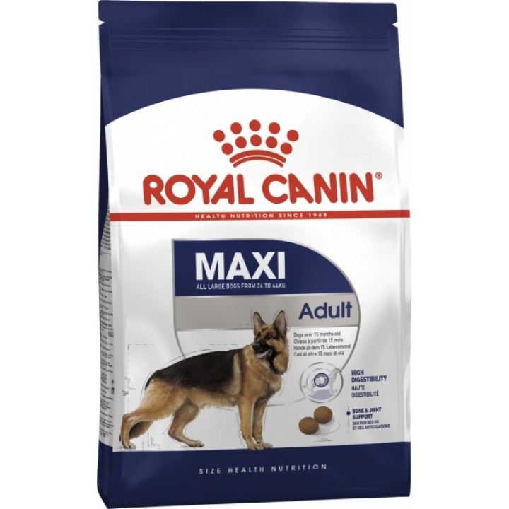 Сухой корм Royal Canin Maxi Adult для собак больших пород 15 кг (3182550401937)