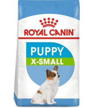 Сухой корм Royal Canin Xsmall Puppy для щенков миниатюрных размеров 500 г (3182550793568)