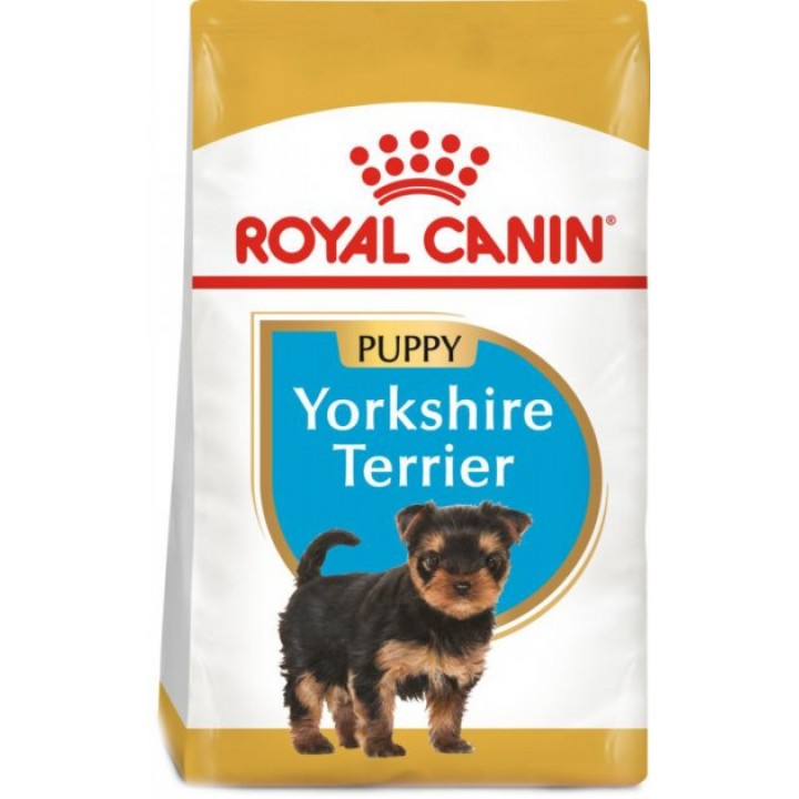 Сухий корм Royal Canin Yorkshire Terrier Puppy для цуценят породи Йокширський Тер'єр 1,5 кг (3182550743471)
