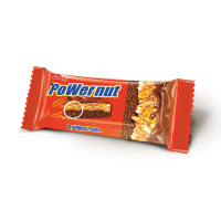 Тістечко Saray PoWernut з какао з арахісом та карамеллю в молочному шоколаді 40 г (8690705012785)