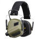 Активные стрелковые тактические наушники Earmor M32 Green