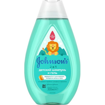 Шампунь-гель Johnson's Baby 2 в 1 детский 300 мл (3574669909549)
