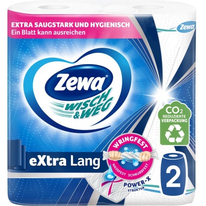 Бумажные полотенца Zewa Wisch Weg 2 рулона (7322540973174)