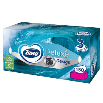 Салфетки трехслойные Zewa Deluxe, 150 шт. (7322541685564)
