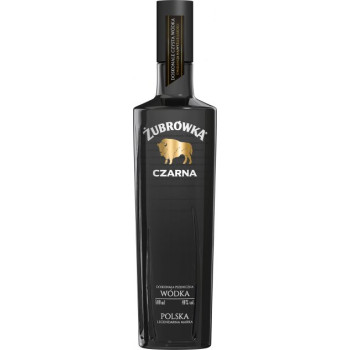 Водка Zubrowka Czarna 0.5 л 40% (5900343010047)