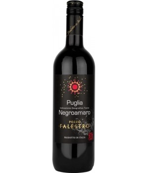 Вино Calesto Falestro Puglia lgt Negroamaro красное сухое 12.5% 0.75 л (8005890801937)