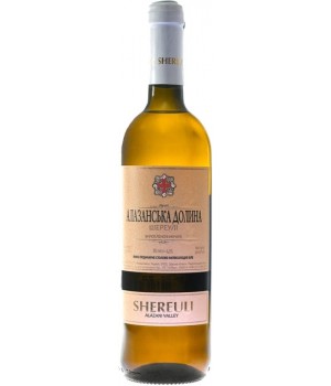 Вино SHEREULI Алазанська долина біле напівсолодке 9-13% 0.75 л (4820013376109)
