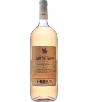 Вино SHEREULI Алазанская долина белое полусладкое 9-13% 1.5 л (4820013376710)
