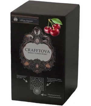 Вино Crafftova ординарне столове Мон Амор Bag-in-box червоне напівсолодке 9-13% 10 л (4820261690125)