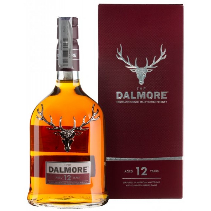 Виски Dalmore 12уо в подарочной коробке  0.7 л 40% (5010196111010)