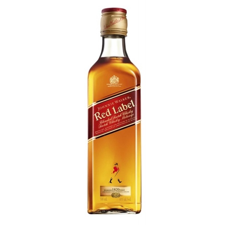 Виски Johnnie Walker Red label выдержка 4 года 40% 0.5 л (5000267014401)
