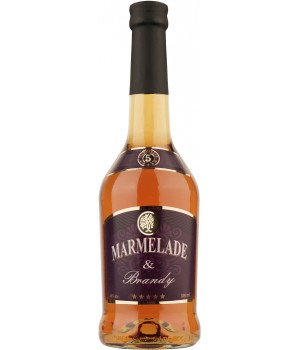 Алкогольний напій MARMELADE Brandy 2024 5 років витримки 5 зірок 0.5 л 40% (4820261821499)