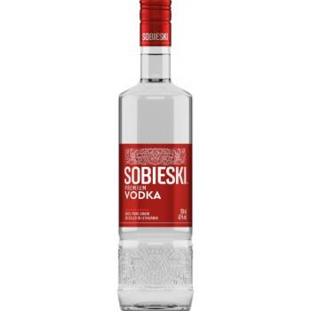 Водка Sobieski премиум 0.7 л 40% (4770053221757)