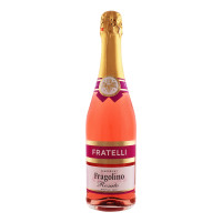 Напиток винный игристый Fragolino Rosato Fratelli розовый полусладкий 6-6.9% 0.75л (4820183571168)