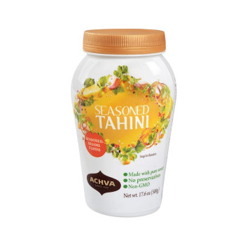 Кунжутная паста ACHVA Tahinа тхина с чесноком и лимоном 500 г