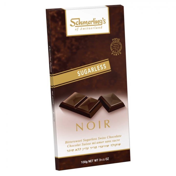 Шоколад черный SCHMERLINGS Noir Sugarless без сахара, 100 г 