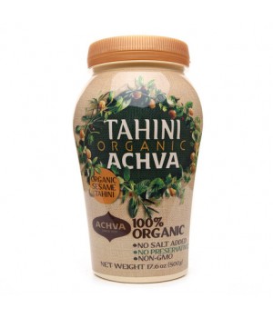 Тхіна ACHVA Tahinа 100% із цільних зерен кітніот 500 г